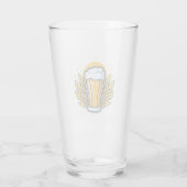 Bierglas met op maat gemaakt logo glas (Achterkant)