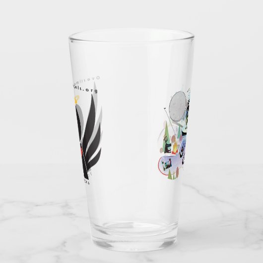 Bierglas RushCamp! Glas (Rechts)