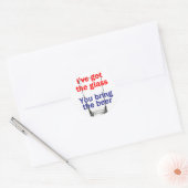 Bierglas Sticker (Envelop)
