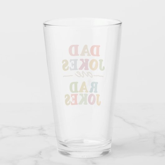 Bierglas Vaderdag Glas (Achterkant)
