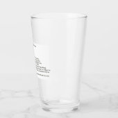 Bierglas van Boss Glas (Links)