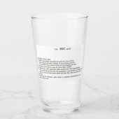 Bierglas van Boss Glas (Voorkant)