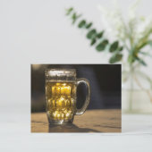 Bierglazen drankje dicht, India Briefkaart (Staand voorkant)