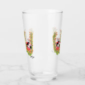 Bierglazen: kijk naar binnen glas (Links)