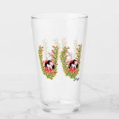 Bierglazen: kijk naar binnen glas (Voorkant)