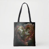Bierigheid van het hart tote bag (Voorkant)
