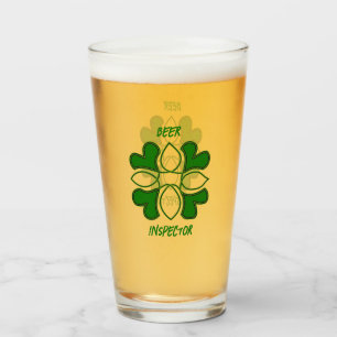 Bierinspecteur St Patricks Celtic Cross en Hoesje Glas