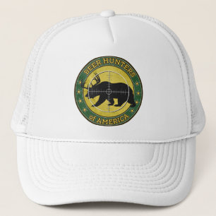 Bierjagers van Amerika (leuk beer met logo van gew Trucker Pet