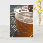 Bierkaart Kaart (Gele Bloem)