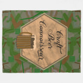 Bierkenner Fleece Deken (Voorkant (Horizontaal))