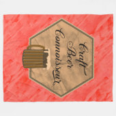 Bierkenner Fleece Deken (Voorkant (Horizontaal))