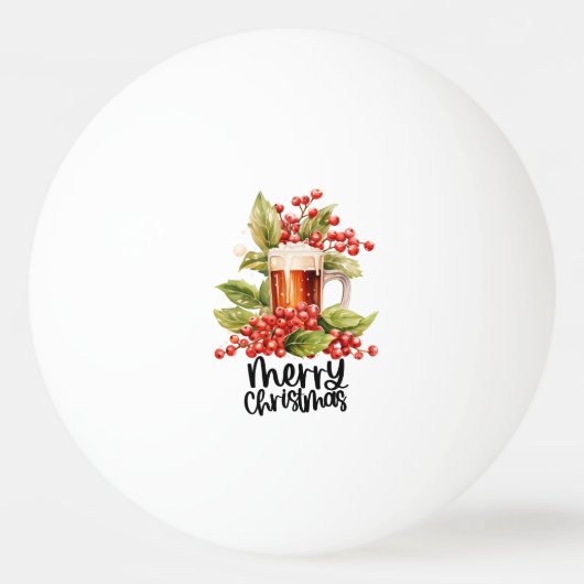 Bierkerstthema Pingpongbal (Voorkant)