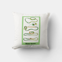 Bierknoop (instructies) kussen