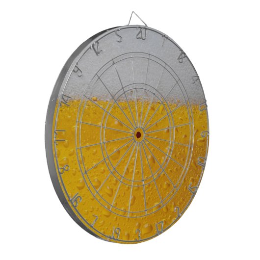 bierkop dartbord (Voorkant Links)
