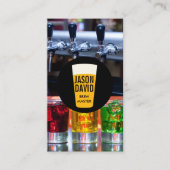 Bierkraan | Shotglazen Visitekaartje (Voorkant)