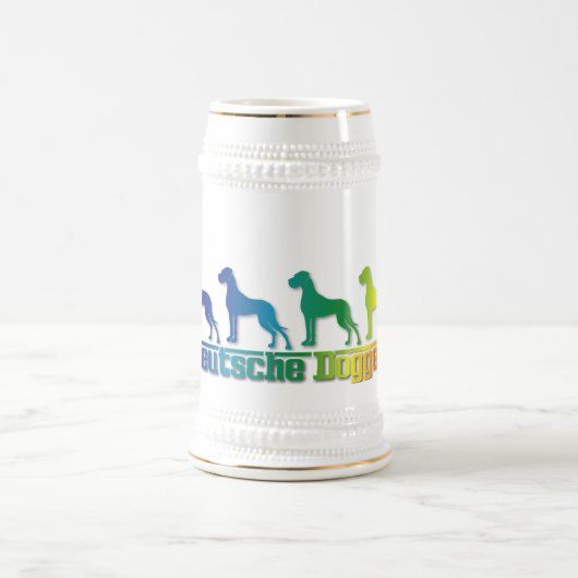 Bierkrug Doggen Bierpul (Center)
