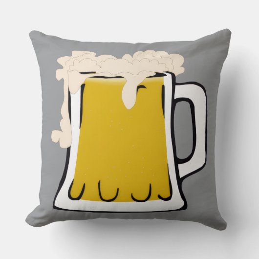 bierkussen voor Mok Kussen (Voorkant)
