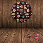 bierlabel collage dartbord