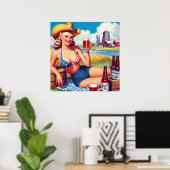 Bierland Pin-up Poster (Thuiskantoor)