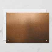 Bierlederen klinknagels Brew N 'Que Kaart (Achterkant)