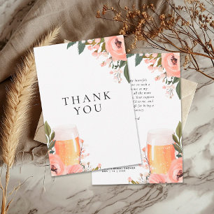 Bierliefde is Vrijgezellenfeest brouwen Bedankkaart