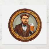 Bierliefhebber Bier Etiket (Enkel label)