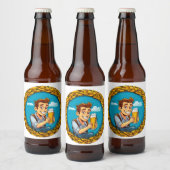 Bierliefhebber Bier Etiket (Flessen)