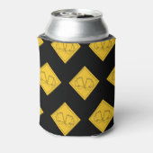 Bierliefhebbers bord blikjeskoeler (Blikje Achterkant)