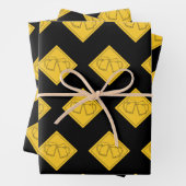 Bierliefhebbers bord inpakpapier vel (In situ)