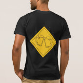 Bierliefhebbers bord t-shirt (Achterkant)