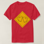 Bierliefhebbers bord t-shirt (Design voorkant)