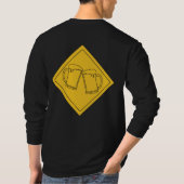 Bierliefhebbers bord t-shirt (Achterkant)