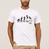Bierliefhebbers Heerlijk Bier, Grappig Weekend Bie T-shirt (Voorkant)