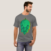 Bierliefhebbers Hops Craft Beer T-shirt (Voorkant volledig)