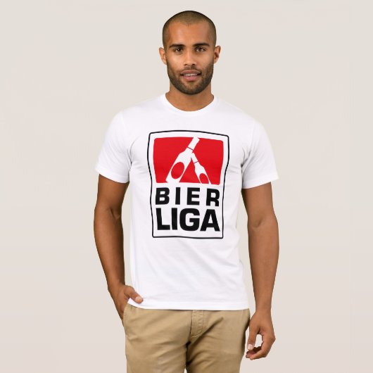 Bierliga03 T-shirt (Voorkant volledig)