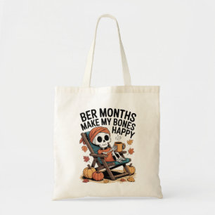 biermaanden maken mijn Botten blij met kerst Tote Bag
