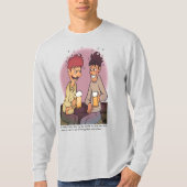 Biermaatjes Ash T-shirt met lange mouwen (Voorkant)