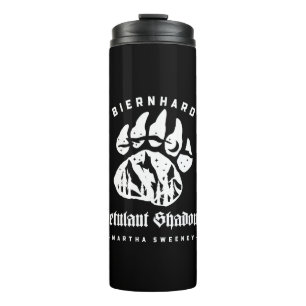 Biernhard Beren Petulant Shadows Thermal Tumbler Thermosbeker