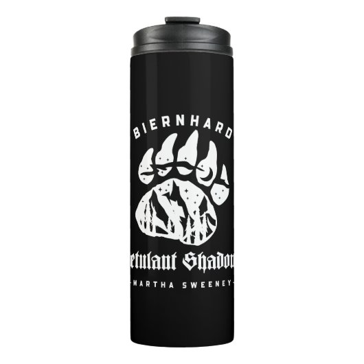 Biernhard Beren Petulant Shadows Thermal Tumbler Thermosbeker (Voorkant)