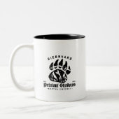 Biernhard Beren Petulant Shadows Tweekleurige Koffiemok (Links)