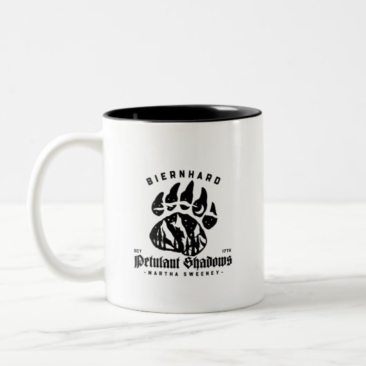 Biernhard Beren Petulant Shadows Tweekleurige Koffiemok (Links)