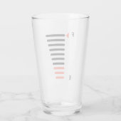 Bierniveau voor uw bierglas glas (Achterkant)