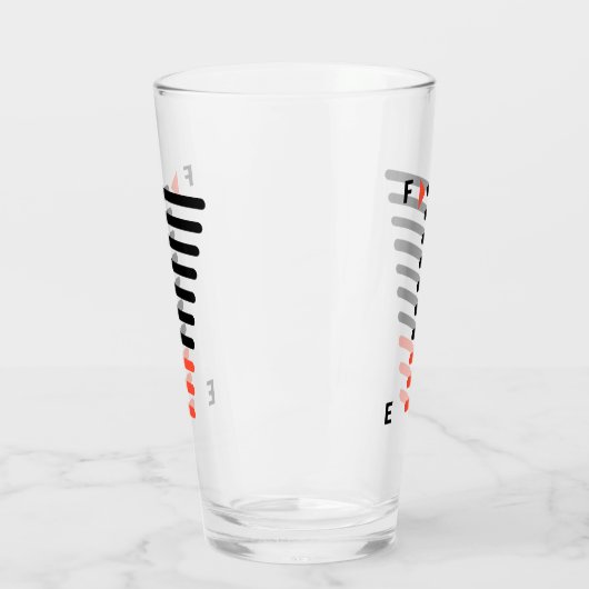 Bierniveau voor uw bierglas glas (Links)