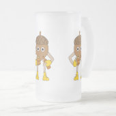 biernoot matglas bierpul (Voorkant rechts)