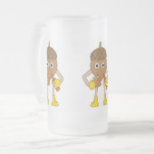 biernoot matglas bierpul (Voorkant links)