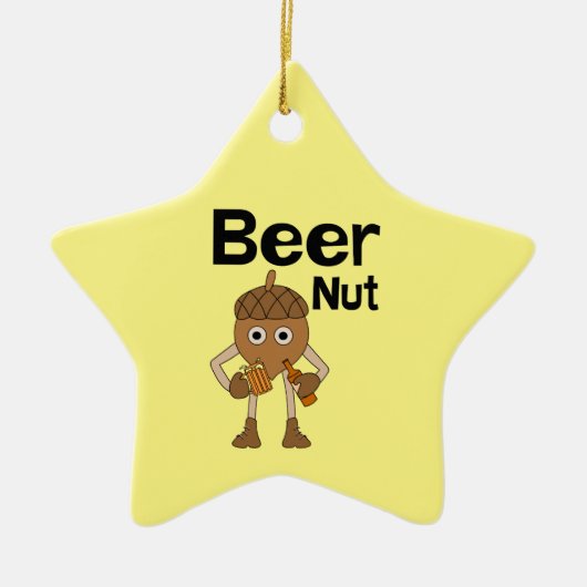 Biernoottekst Keramisch Ornament (Voorkant)