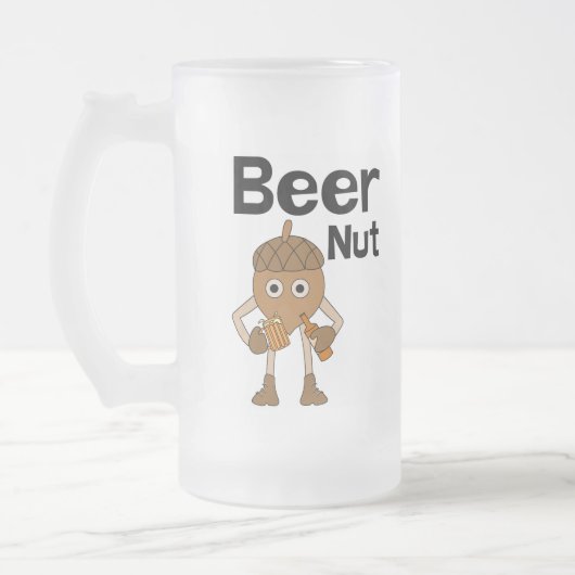 Biernoottekst Matglas Bierpul (Links)