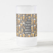 biernoteringen matglas bierpul (Center)