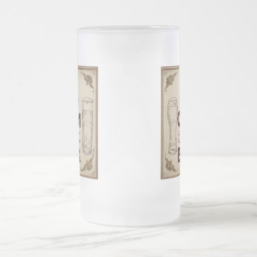 biernoteringen matglas bierpul (Center)