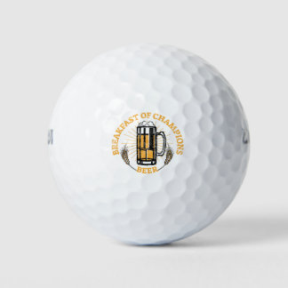 Bierontbijt van Champions Golfballen